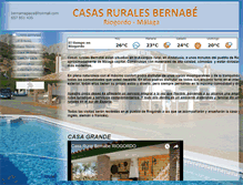 Tablet Screenshot of casasbernabe.es